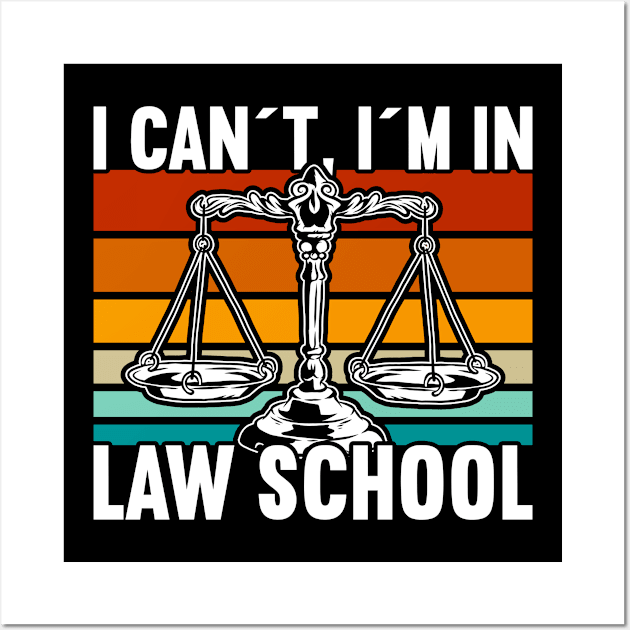 Law Student Attorney Lawyer Wall Art by medd.art